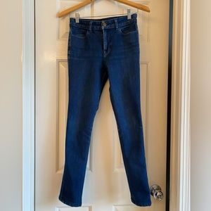 J Brand Bardot High Rise Skinny Fit Jeans